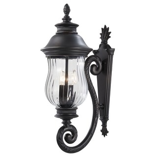 The Great Outdoors 3 Light 28" Height Outdoor Wall Sconce from the