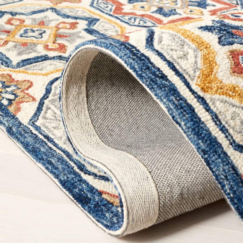 SAFAVIEH Handmade Metro Sanem French Country Wool Rug