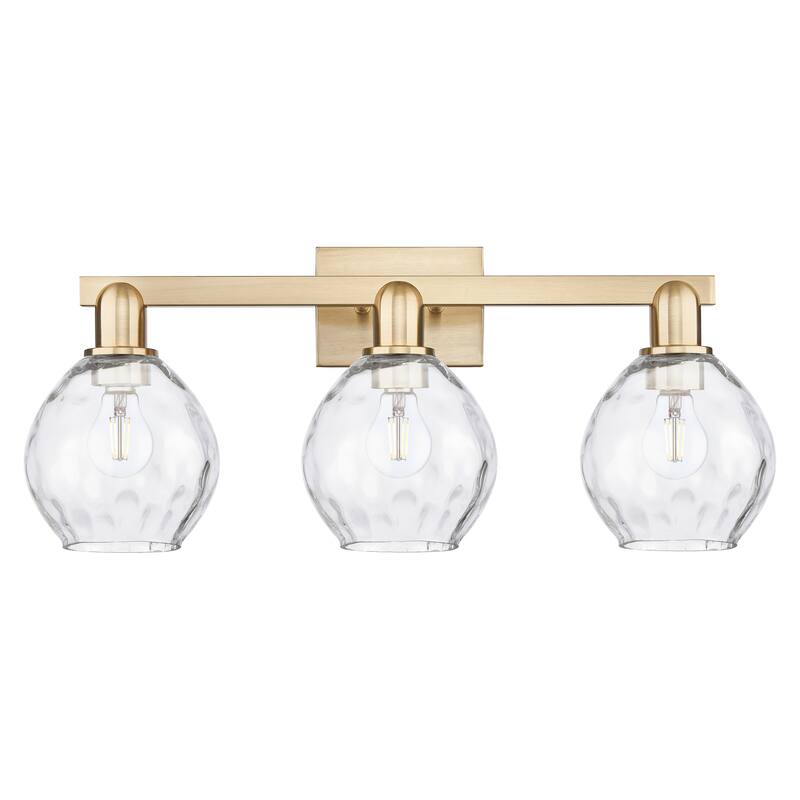 Innovations Lighting Endless Possibilities Arcadia - Waverly - 3 Light 25" Bath Vanity Light - Champagne Bronze
