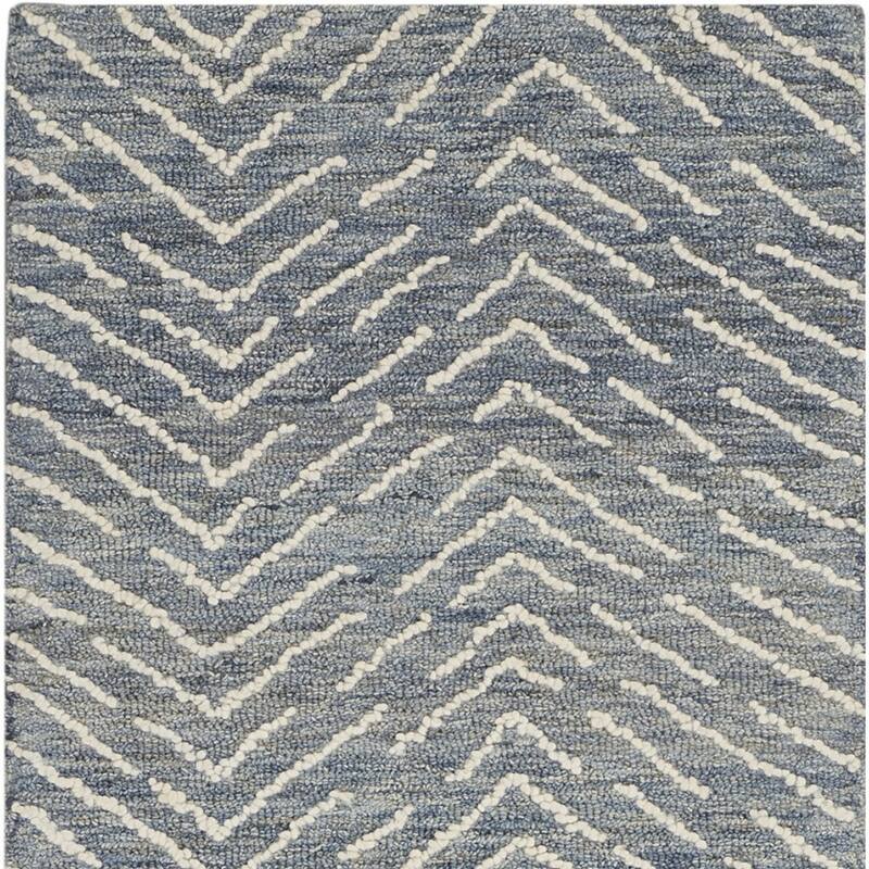 HomeRootsChevron Modern Runner Area Rug - 90' X '27' X '0.5