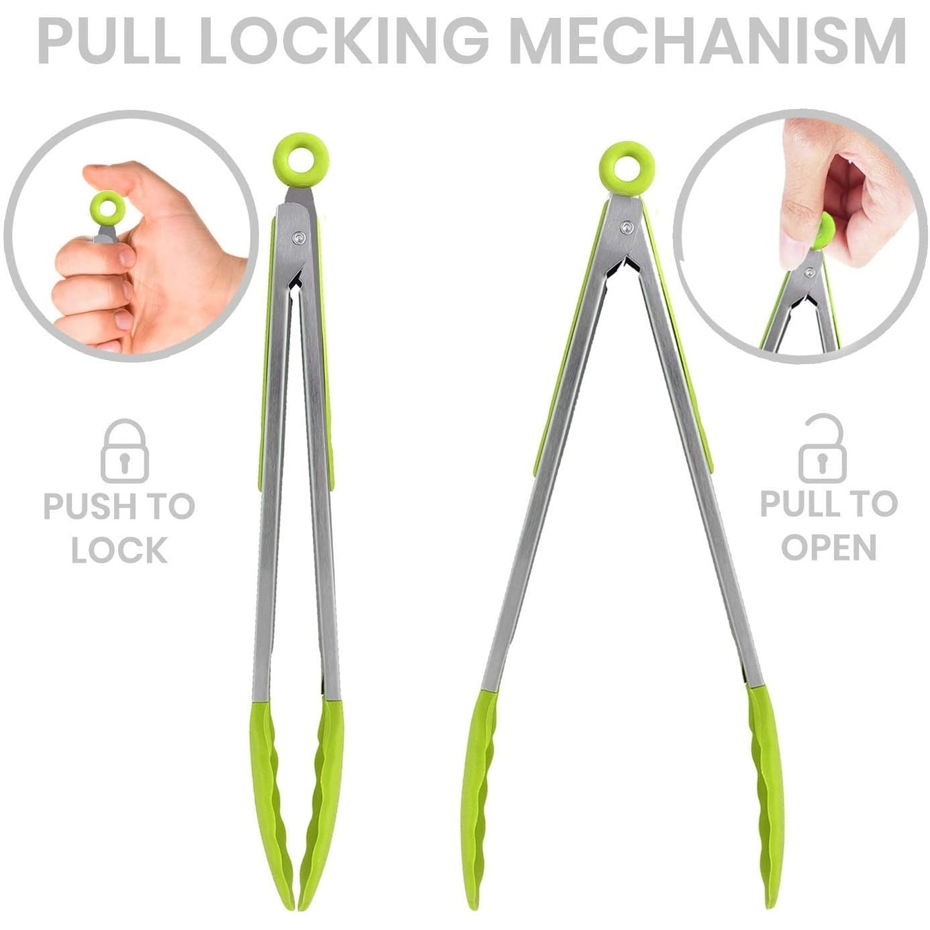 The cellar Core 9 Silicone-Tip Tongs, Created for Macy's