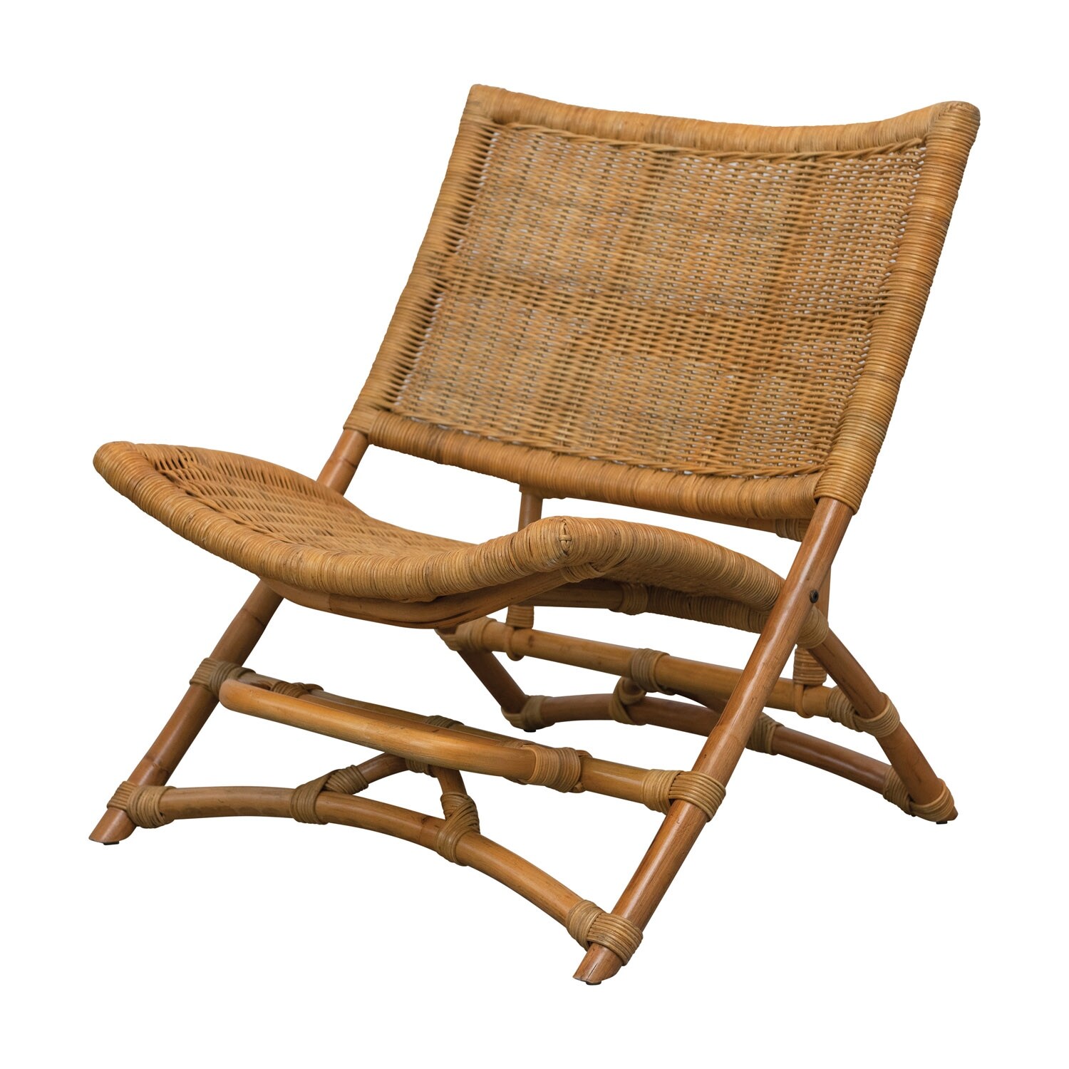 Hand Woven Rattan Folding Chair On Sale Bed Bath Beyond