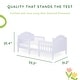 preview thumbnail 16 of 19, Sweetpea Baby Rose 3-in-1 Convertible Toddler Bed