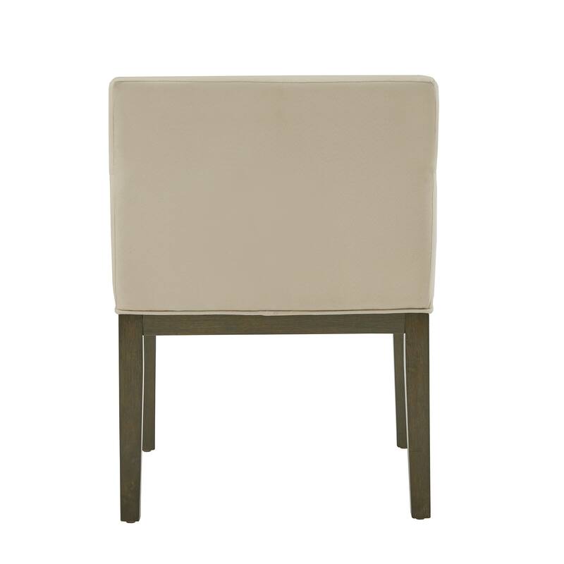 Tromso Weathered Grey Finish Fabric Dining Chair (Set of 2) by iNSPIRE Q Modern