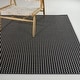 preview thumbnail 1 of 3, Eduarda Checkered Indoor/Outdoor Area Rug 7'10" x 10' - Charcoal