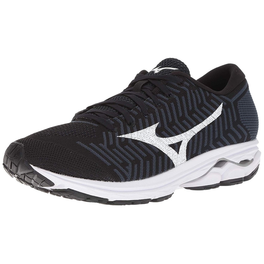 mizuno men's wave rider 22 knit running shoe