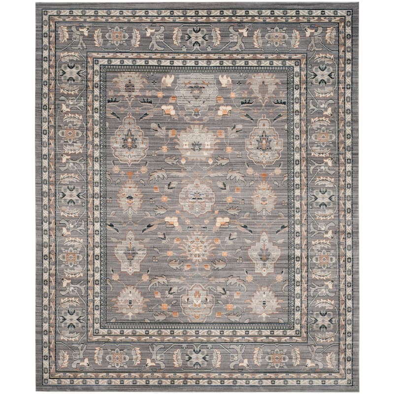 SAFAVIEH Valencia Shaked Distressed Vintage Boho Oriental Polyester Rug
