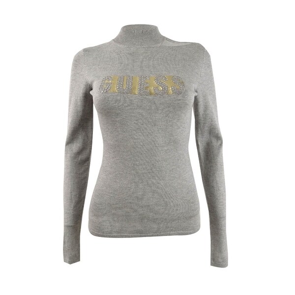 guess grey sweater