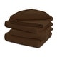 preview thumbnail 7 of 31, 100% Cotton Basket Weave Thermal Bed Blanket Breathable Soft Layering All Season Medium Weight 66''x90'' - Coffee
