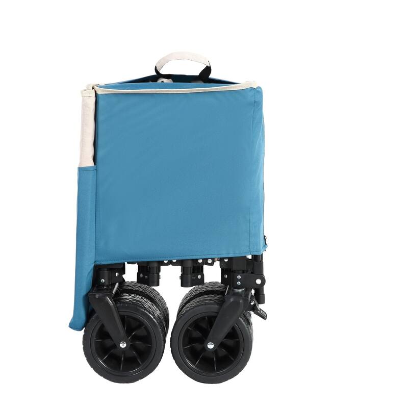 Foldable extension cart