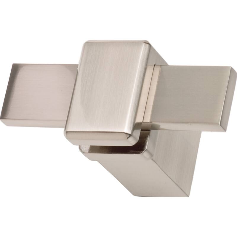 Atlas Homewares Buckle Up Double Robe Hook - Brushed Nickel