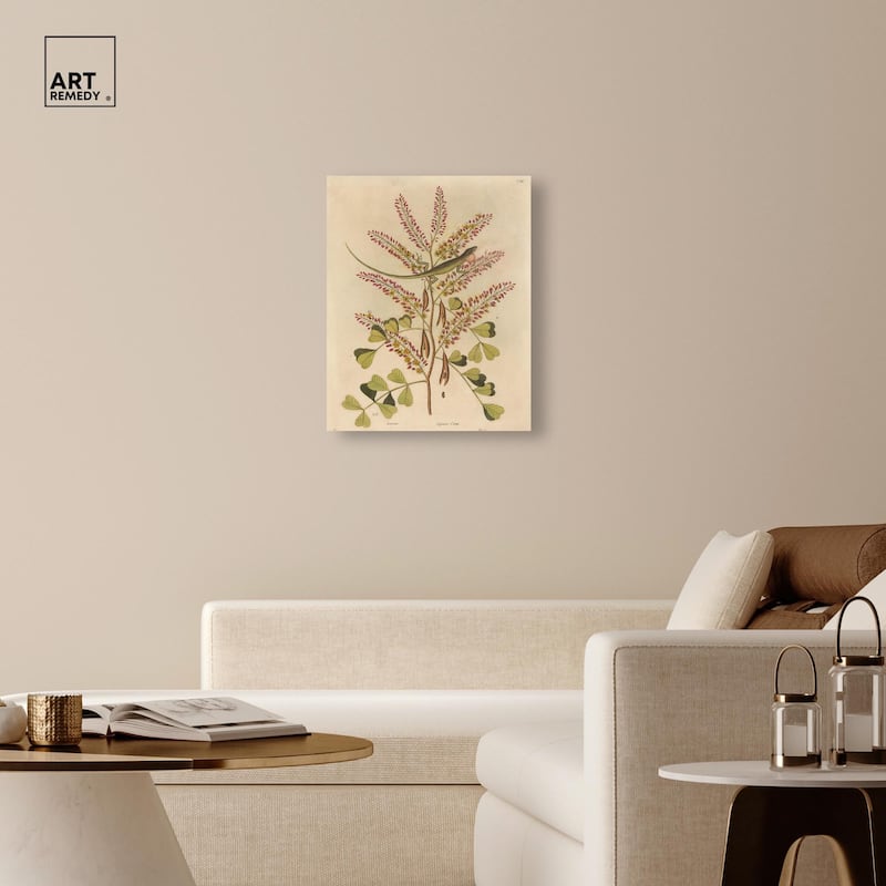 Green Lizard Canvas by Art Remedy, Gallery Wrapped