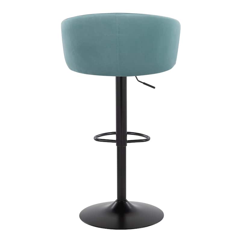 Silver Orchid Battista Adjustable Bar Stool (Set of 2)
