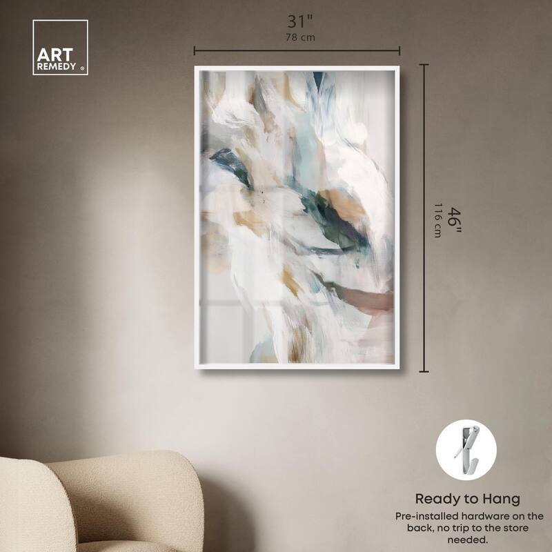 Whispering Colors II Shadowbox by Art Remedy