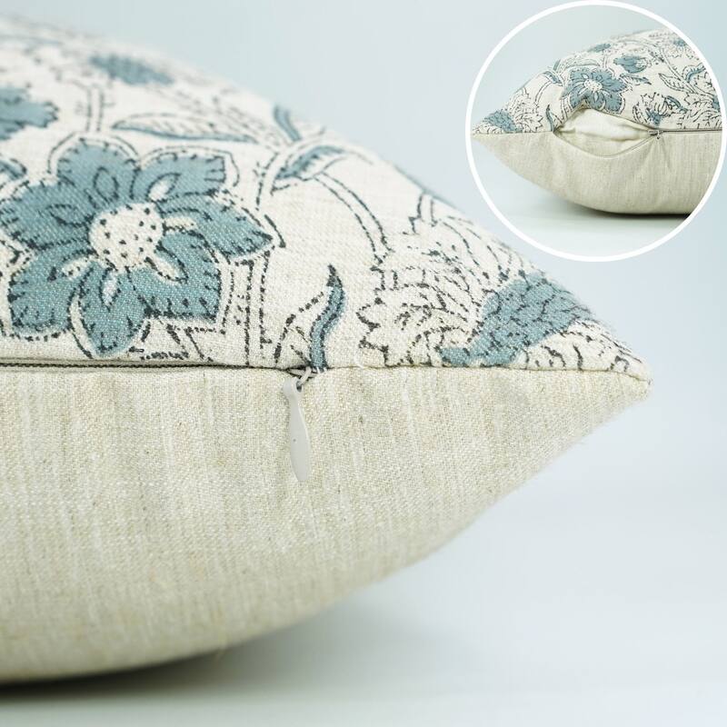 Home Decor Linen Blend Pillow Cover by Fabdivine- JARUL