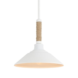 Golden Lighting Journey 1-light Pendant in Natural White - 1 Light Pendant