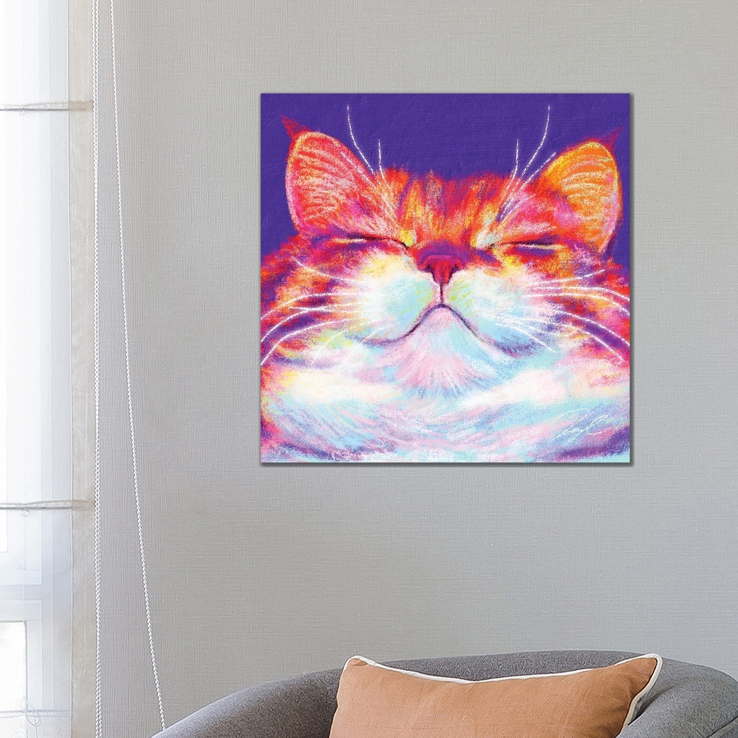 "Smug" by JoyousJoyfulJoyness Canvas Print