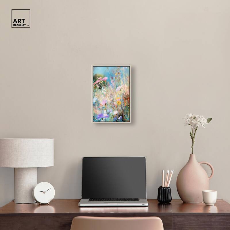 Cosmos Cascade Canvas by Art Remedy