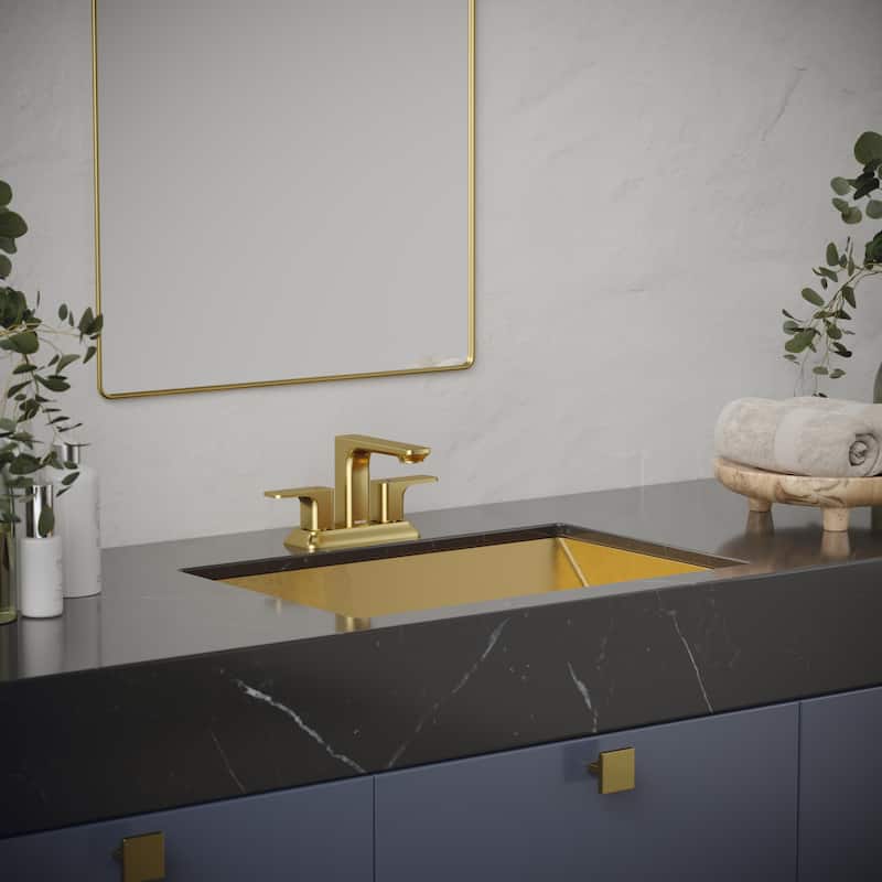Karran Cinox Stainless Steel Rectangular Undermount Sink