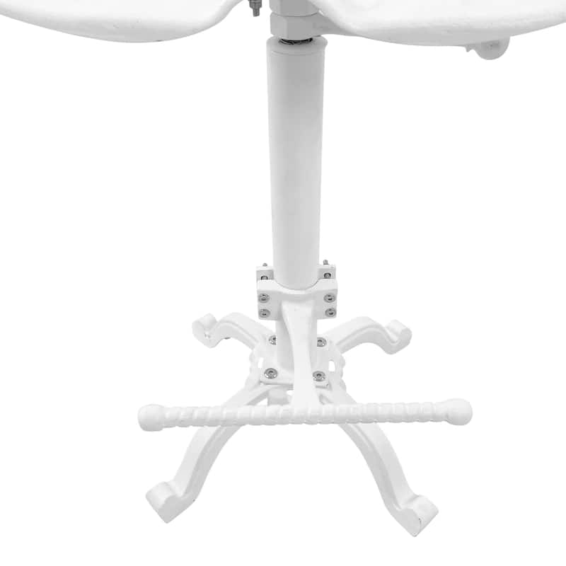 August Tractor Seat Stool w/ Back