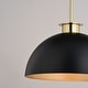 preview thumbnail 6 of 9, Vaxcel Lighting P0411 Devon 16" Wide Pendant