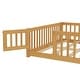 preview thumbnail 150 of 159, Wood Floor Bed with Safety Guardrails and Door