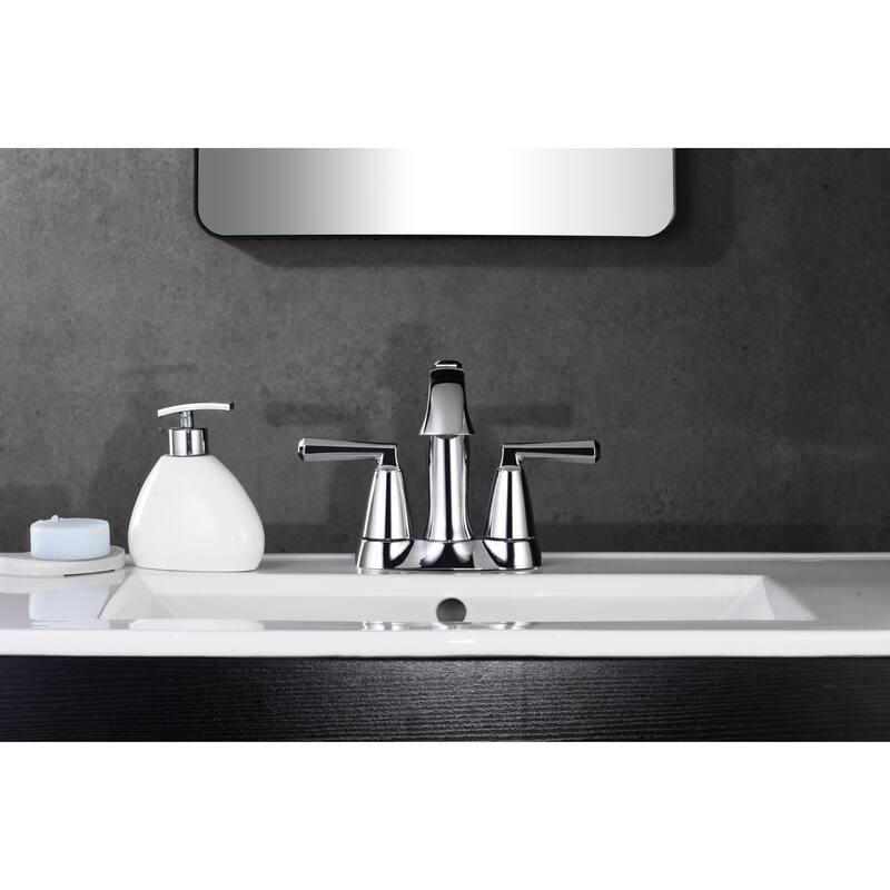 Ultra Faucets Z Collection Two-Handle 4" Centerset Lavatory Faucet