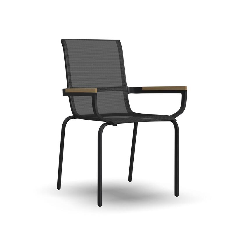 Finn 7-Piece Outdoor Rectangle Table and 6 Chair Set by Homestyles