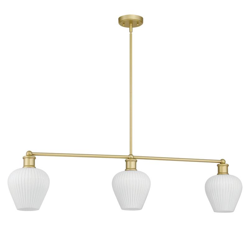 Acroma 3 - Light Dimmable Kitchen Island Linear Chandelier