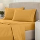 preview thumbnail 67 of 114, Superior Egyptian Cotton 1200 Thread Count Eco-Friendly Solid Sheet Set California King - Dijon