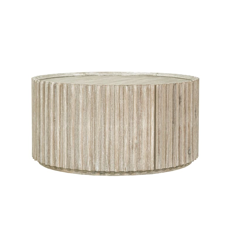 Willow Acacia Round Coffee Table
