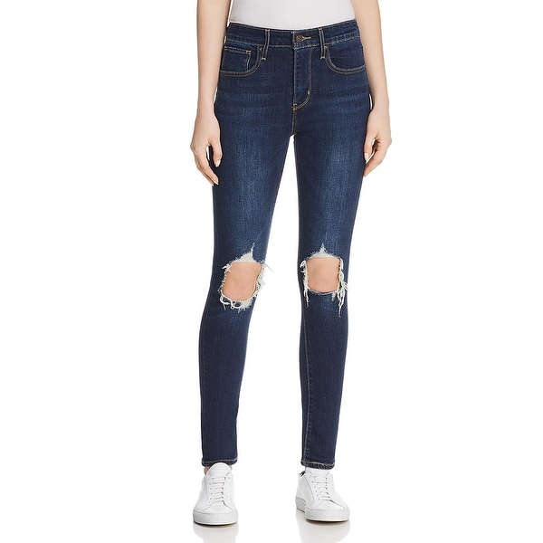 ripped levis womens