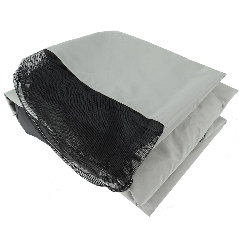 10x12 Replacement Gazebo Canopy with Air Vent, UV Protection, and Mosquito Netting