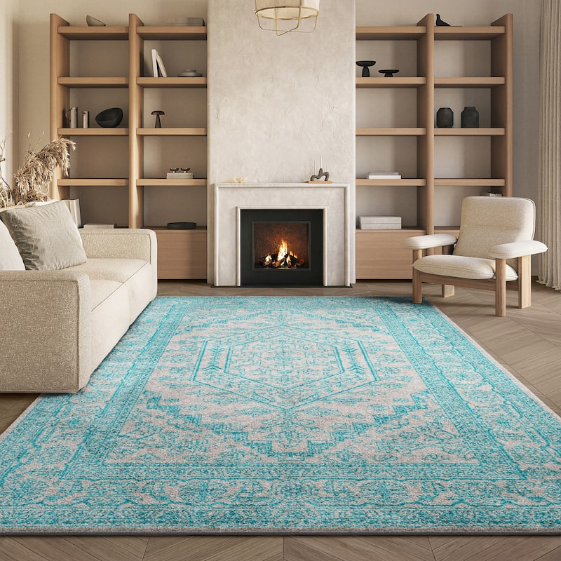 SAFAVIEH Adirondack Sian Rustic Oriental Medallion Rug