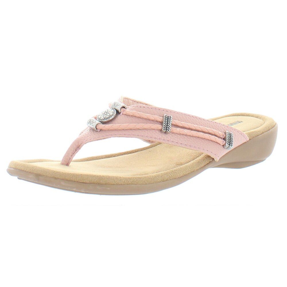 minnetonka women's silverthorne thong sandal