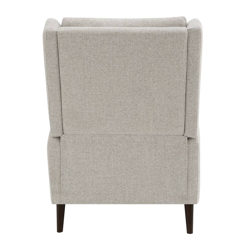 Furniture of America Selric Modern 31-inch Upholstered Push Back Recliner
