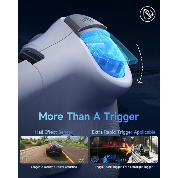 EasySMX M15 Mobile Gaming Controller With Hall Effect sticks and