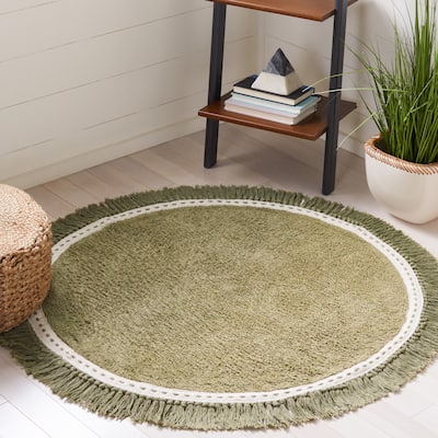 SAFAVIEH Easy Care Machine Washable Handmade Trientje Rug