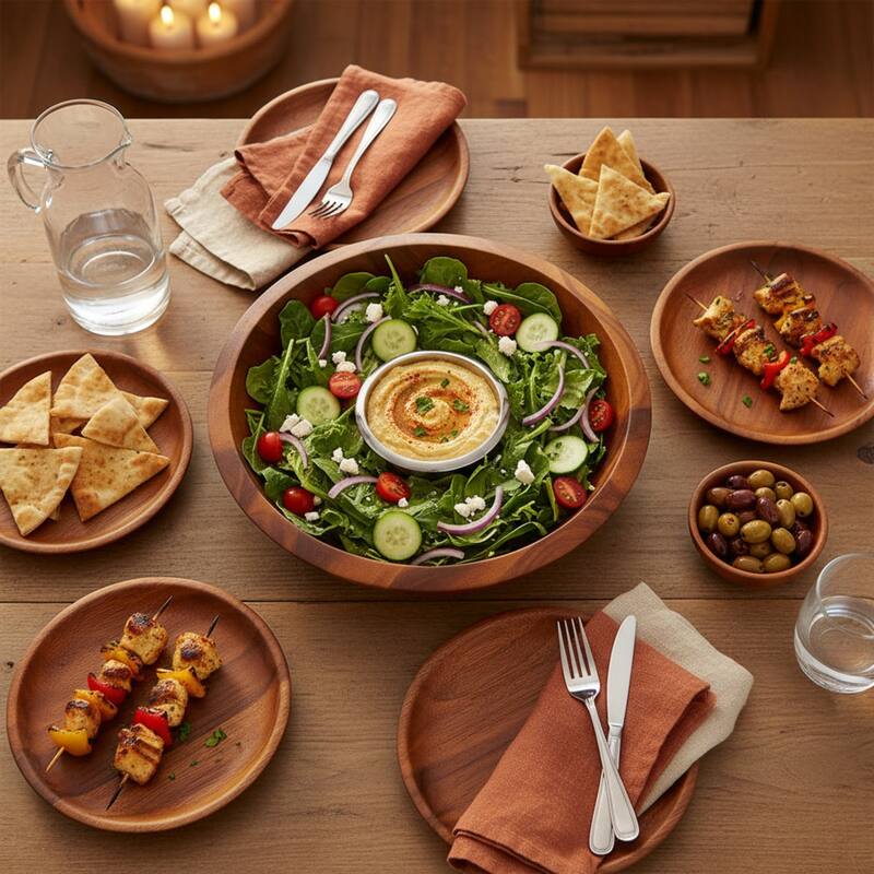 Nambe Eclipse Chip and Dip Bowl Set - 16" x 11" x 3"