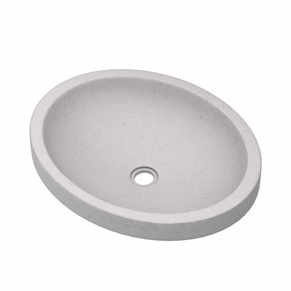 Tolosa NativeStone Drop-in/ Undermount Bathroom Sink - 19" x 16" x 4.75"