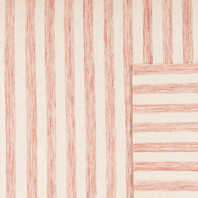 SAFAVIEH Dhurries Aiva Hand-knotted Stripe Area Rug