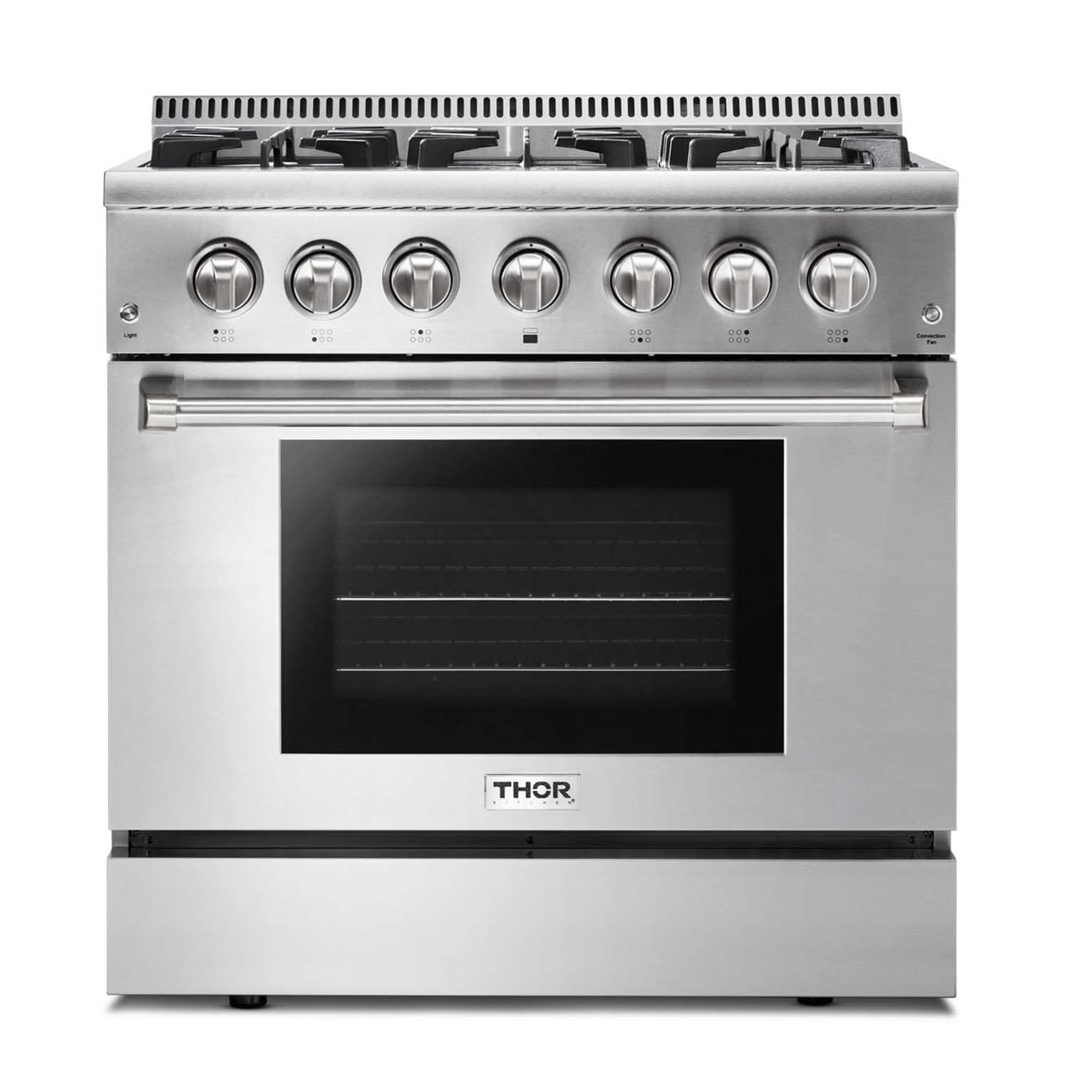 Thor Kitchen 36 Inch Wide 5.2 Cu. Ft. Capacity Freestanding Dual Fuel