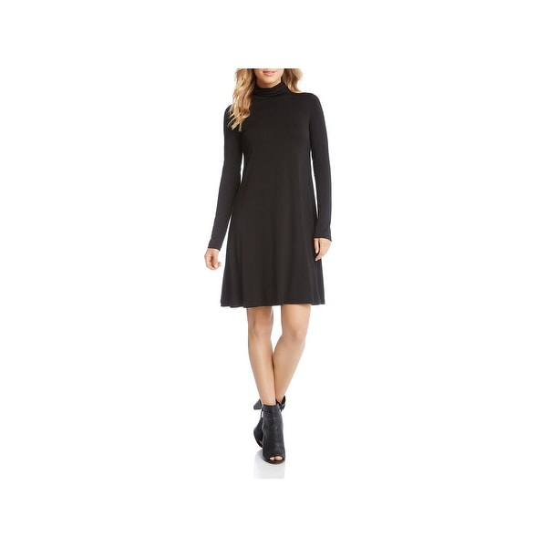turtleneck t shirt dress