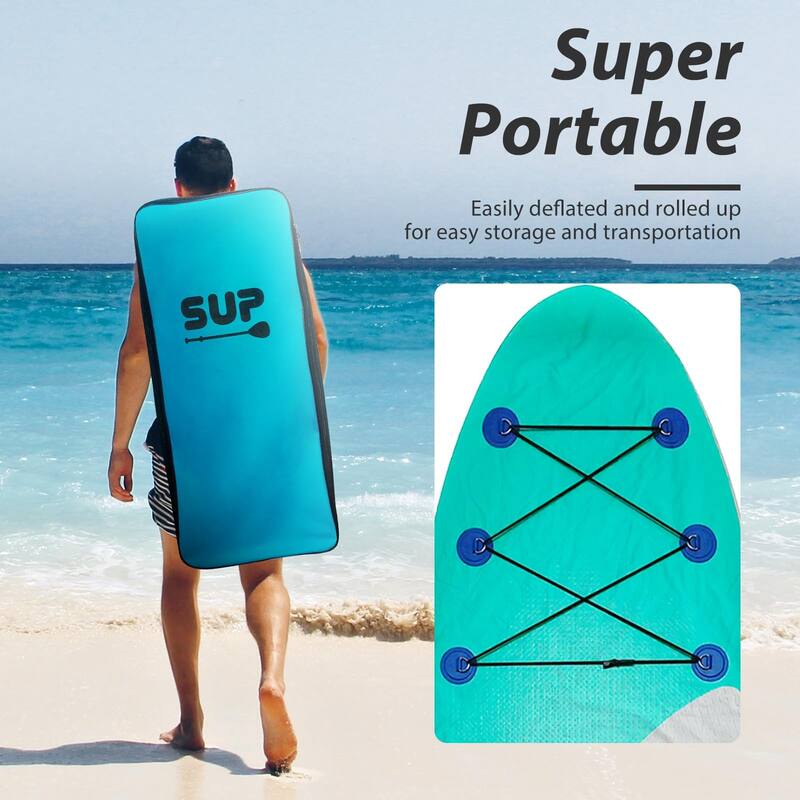 Inflatable Stand Up Paddle Board with Sup Accessories, 10'6'' Inflatable Paddle Boards