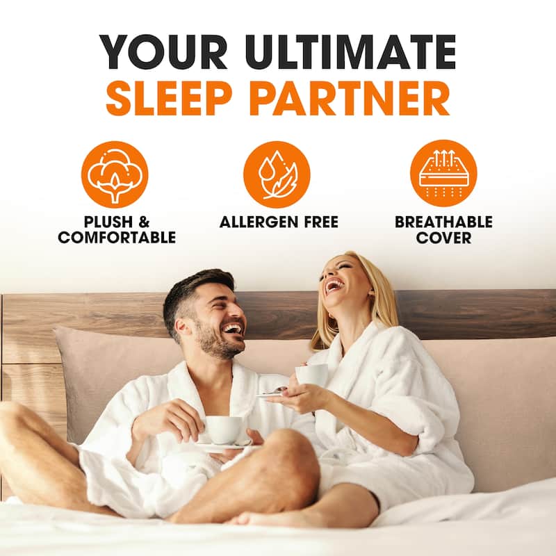 Cheer Collection Velour Body Pillow