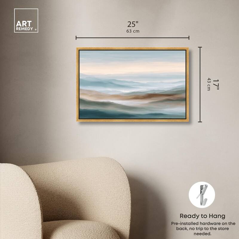 Nuance of the Range III Canvas by Art Remedy