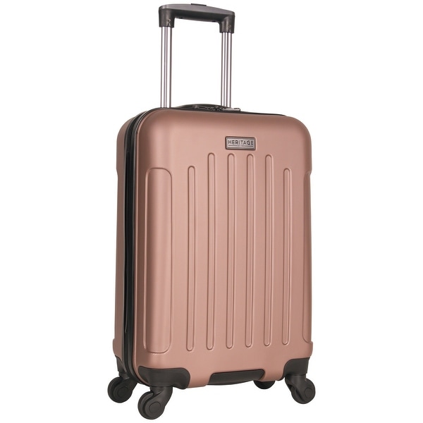 Heritage Travelware 'Lincoln Park' 20-inch Lightweight Hardside 4-Wheel Spinner Carry-On Suitcase