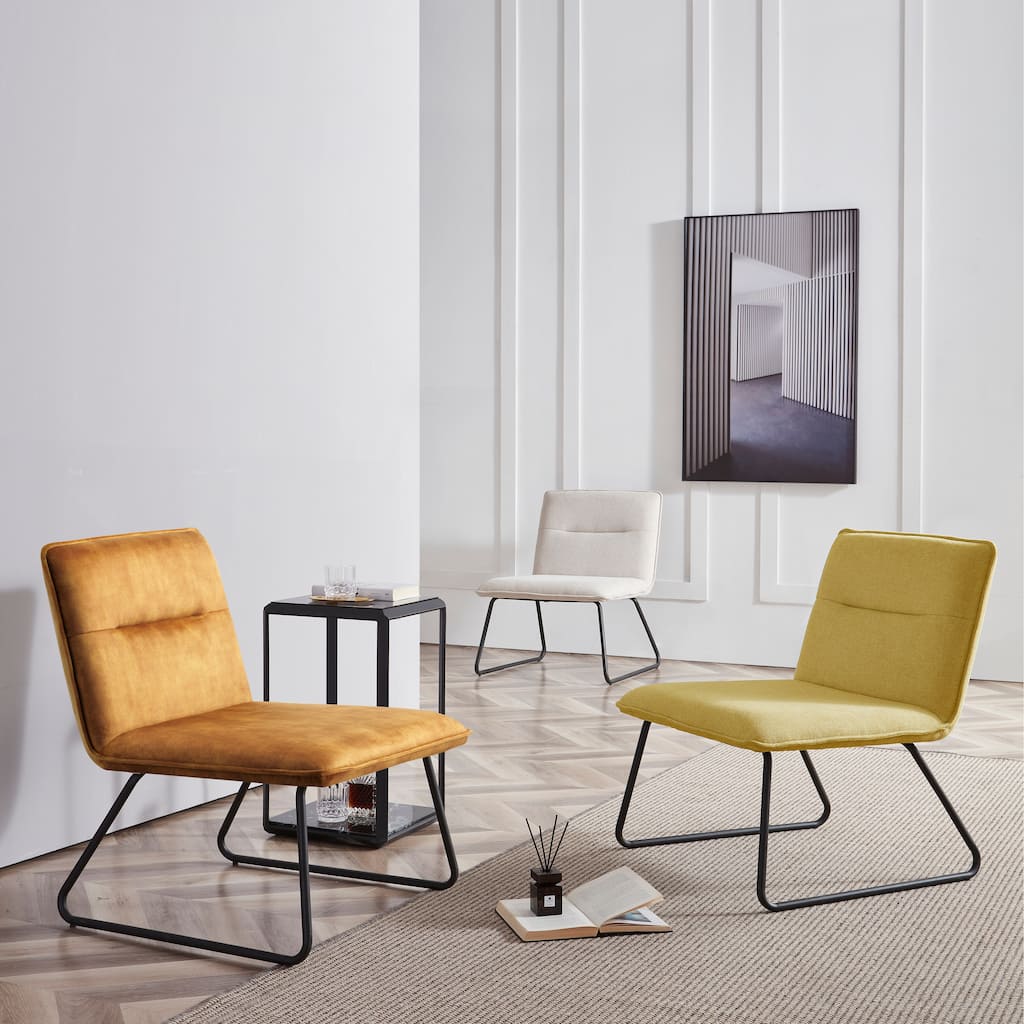 Corvus Cosmo Fabric Lounge Accent Chair