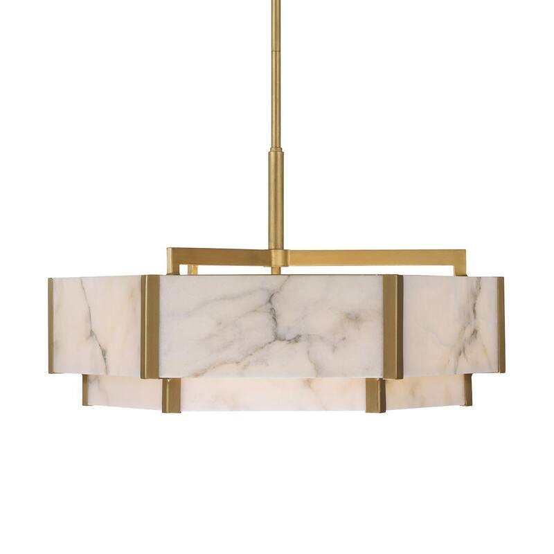 Savoy House 7-2333-6 Orleans 6 Light 24" Wide Chandelier - Distressed Gold