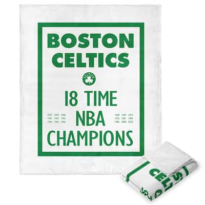 NBA Boston Celtics 2024 NBAMC Lucky Silk Touch Throw Blanket
